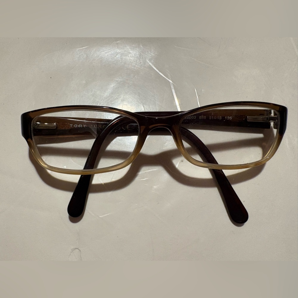 TORY BURCH FRAMES ONLY EYEGLASSES TY2003 858 BROWN 51-18-135